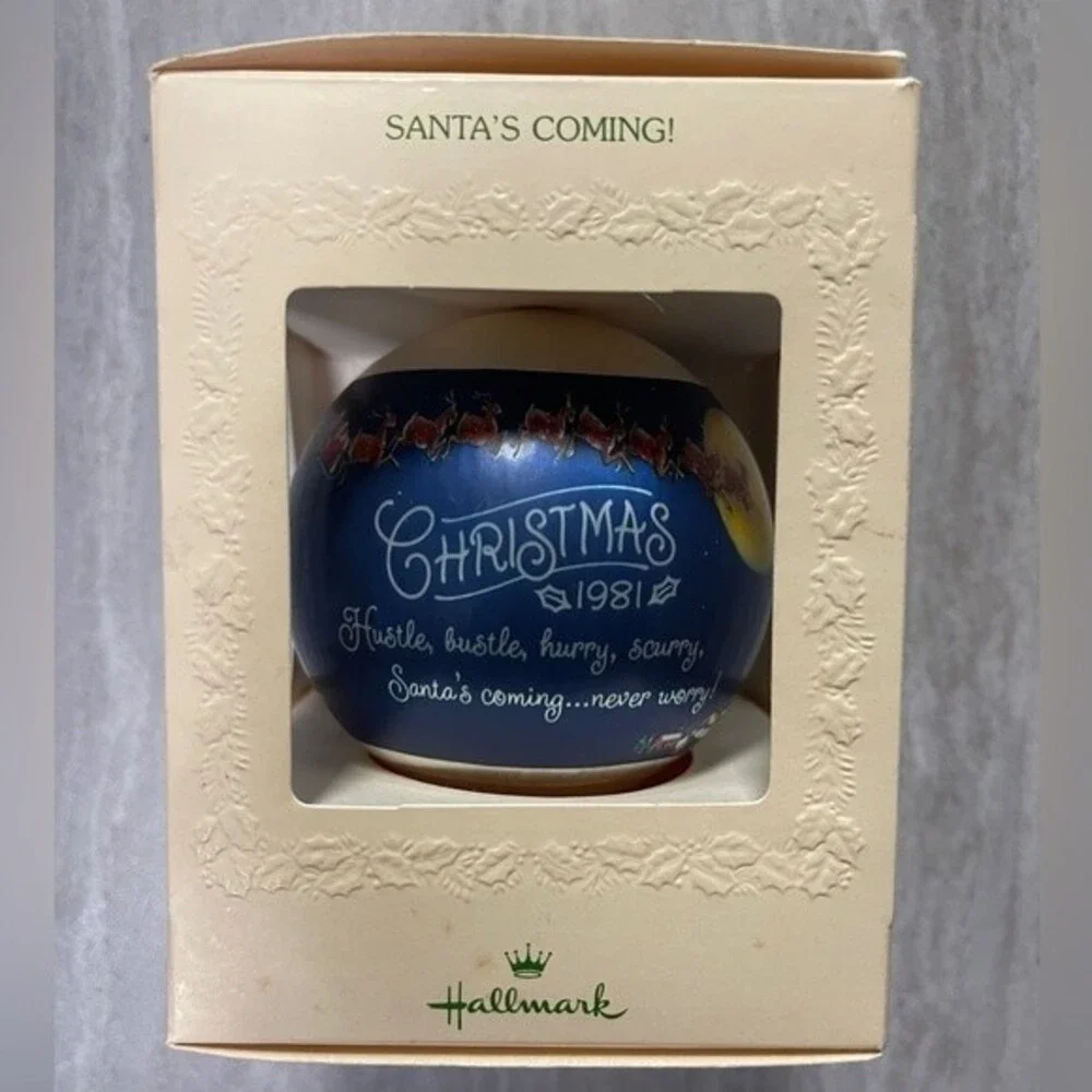 Vintage 1981 Hallmark Keepsake Ornament 